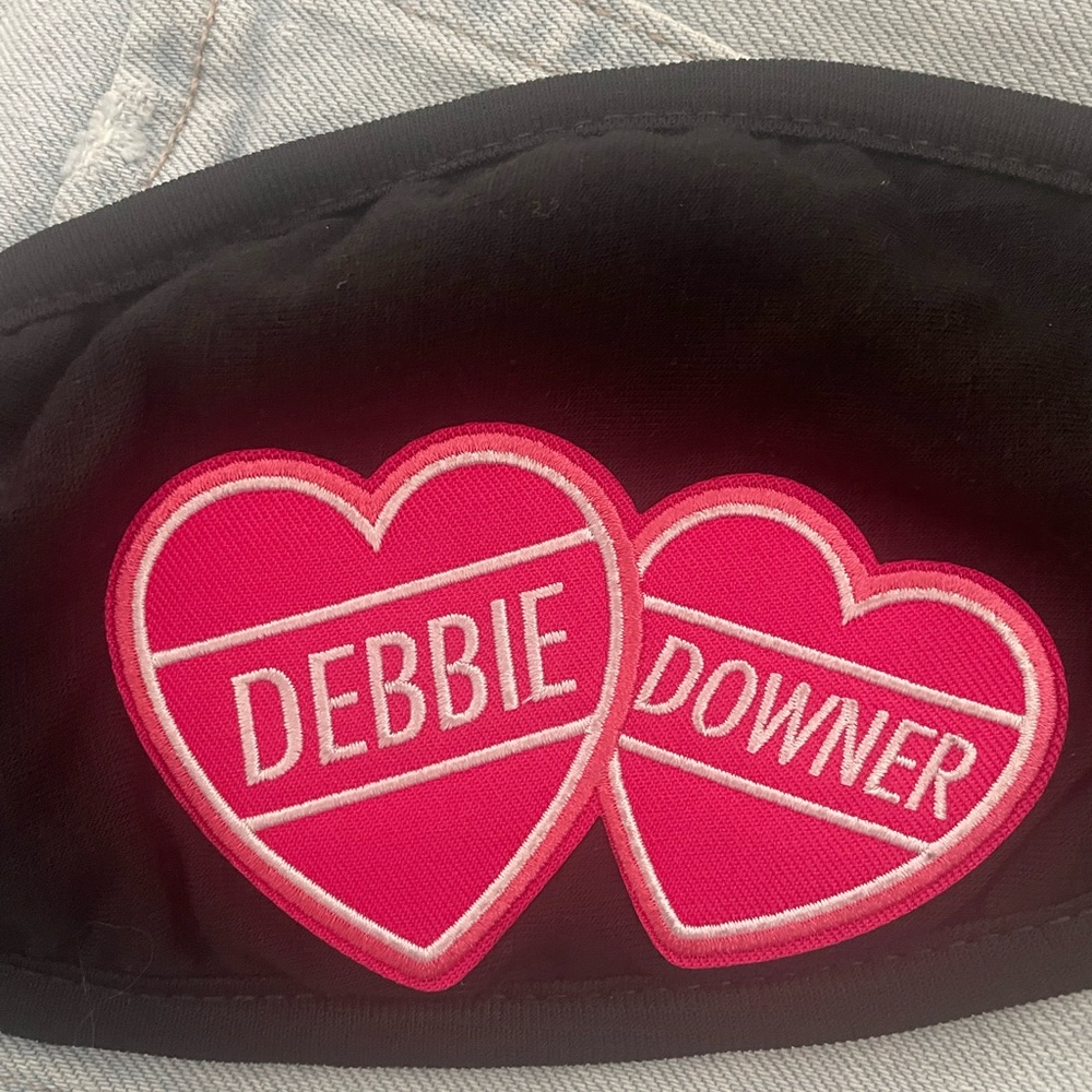 💕 Debbie Downer 😢 Face Mask